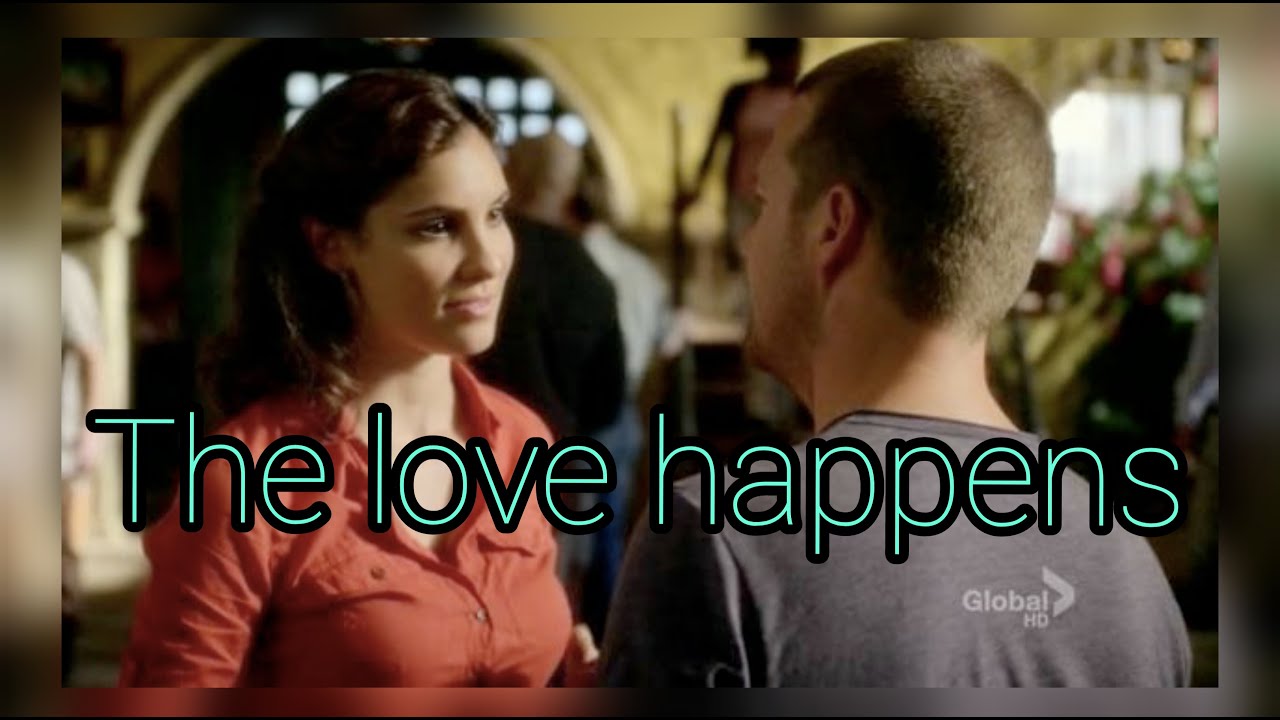 The love happens ...