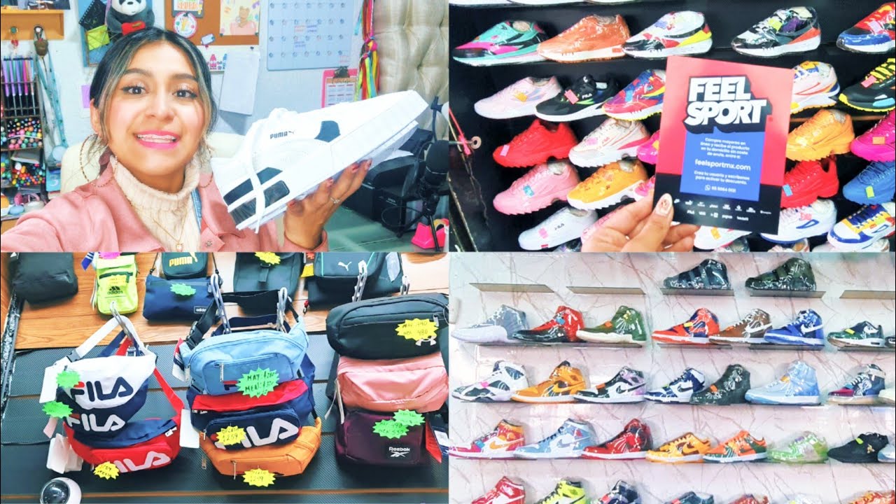 TENIS ORIGINALES MÁS BARATOS QUE EN TIENDAS DEPARTAMENTALES, EN EL CENTRO CDMX ⭐🌸 VOLVÍ A FEEL SPORT