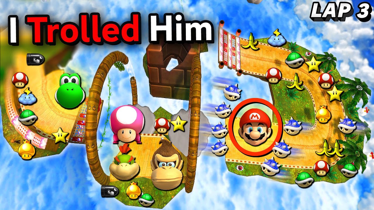 Mario Kart Wii but Every Game Mode is Increasingly More Broken.