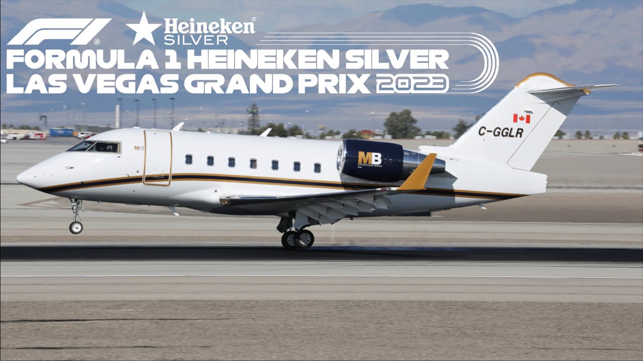 Celebrities Arriving in Las Vegas For The 2023 Formula 1 Grand Prix (4K)