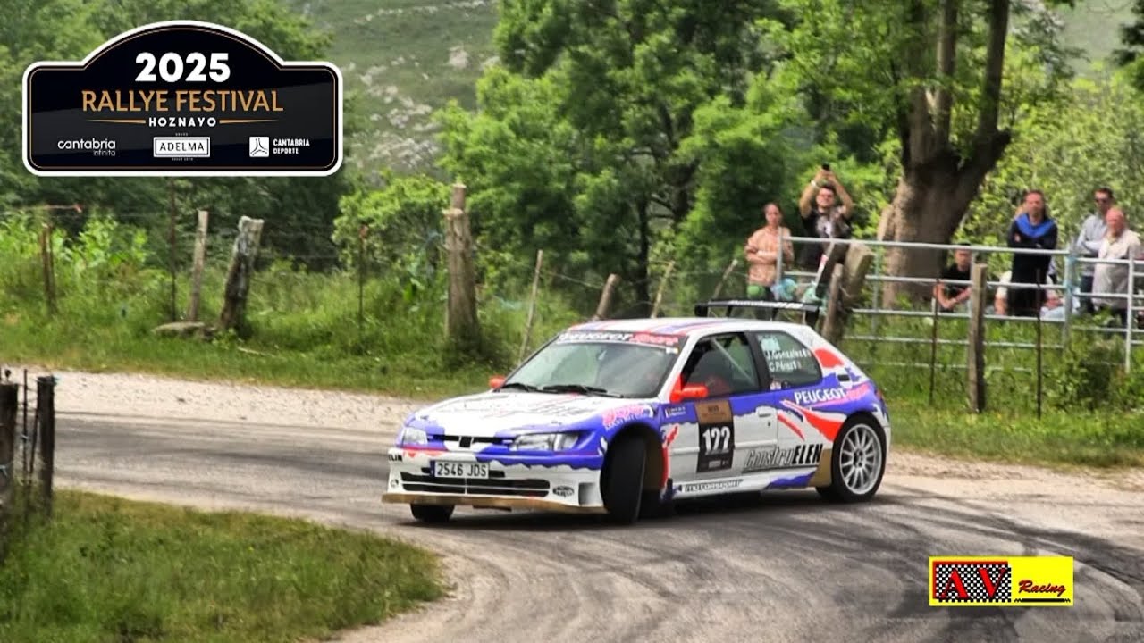 Rallye Festival Hoznayo 2025 | Big Show & Crash & Mistakes | A.V.Racing