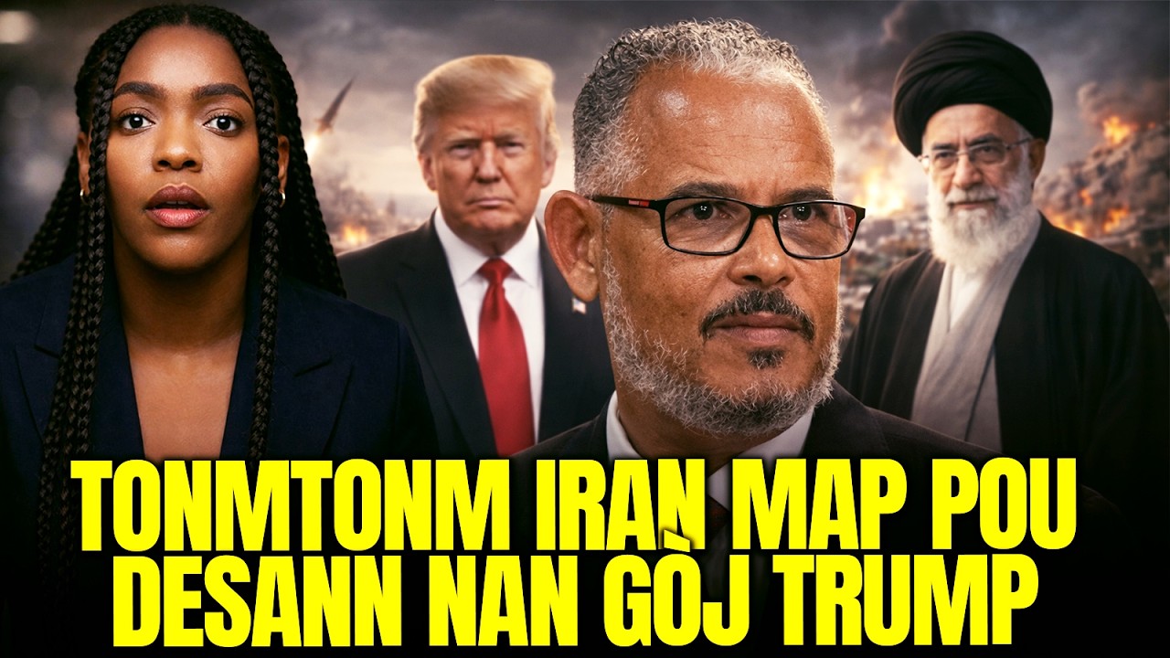 IRAN DI FOK TRUMP MANDEL PADON..AMERIKEN YO FACHE..LENDI MATEN ALIX SIPOZE ANBA KOD /FOUCO