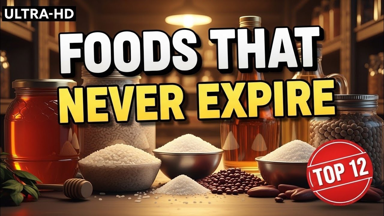 12 Foods That Never Expire: Stockpile Essentials!