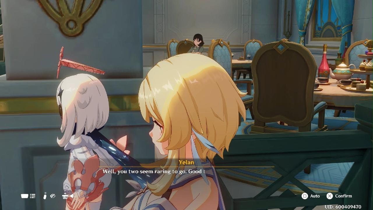 Genshin Impact: Yelan looking foin AF