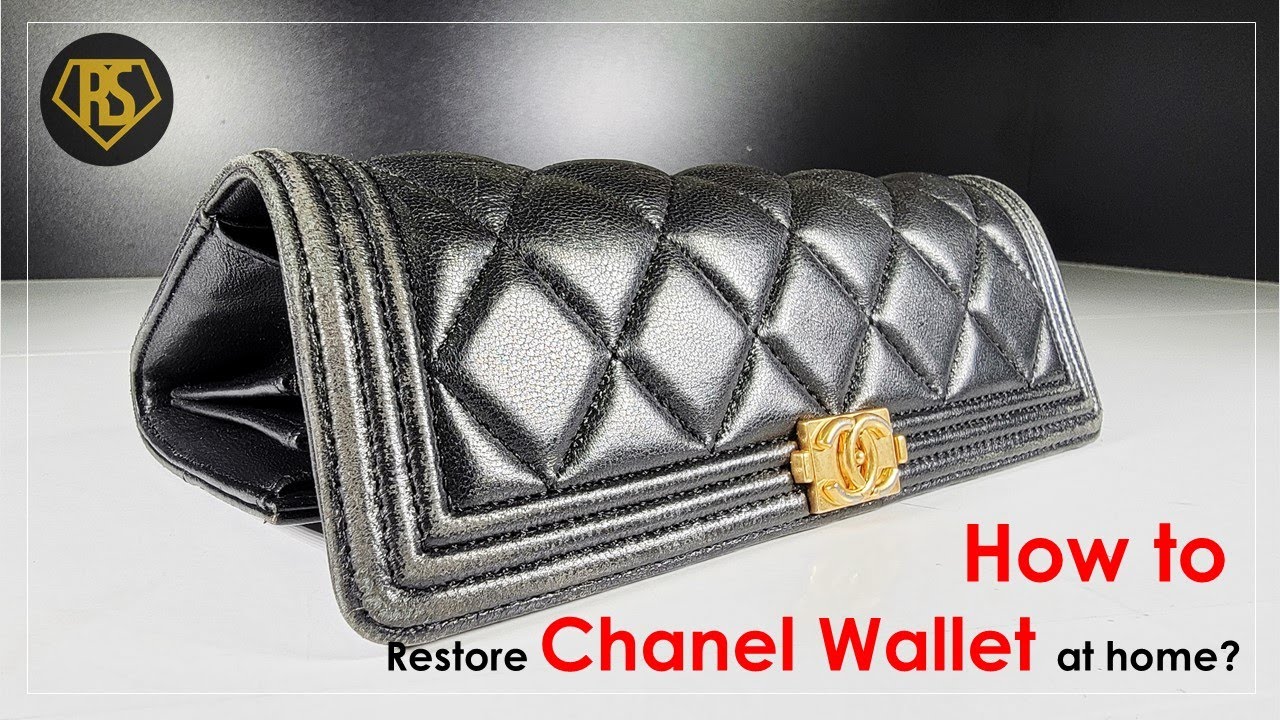 🔨How to [DIY]ㅣHow to Restore Chanel Wallet at HOME? ㅣ4K 🖌️
