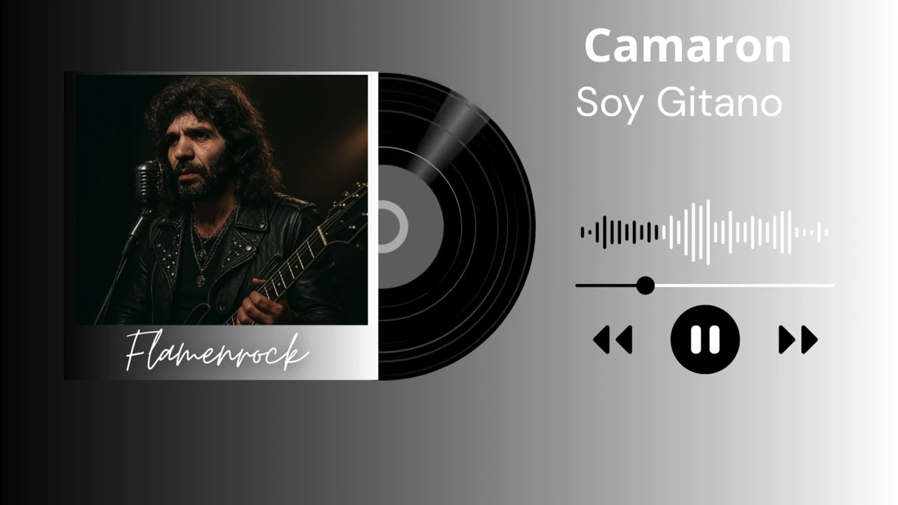 Soy Gitano de Camaron De La Isla, a lo HEAVY 🤘 (cover IA)