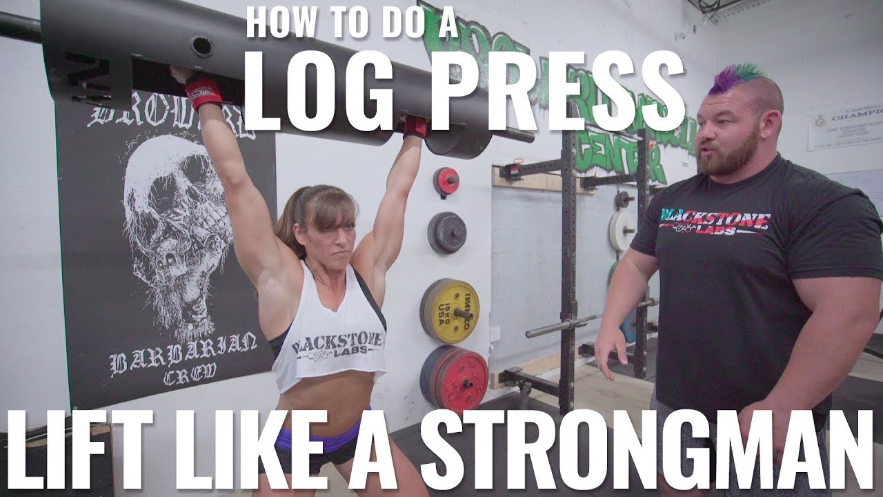 How To Do A Log Press | Lift Like A Strongman feat. Rob Kearney and Kristen Graham