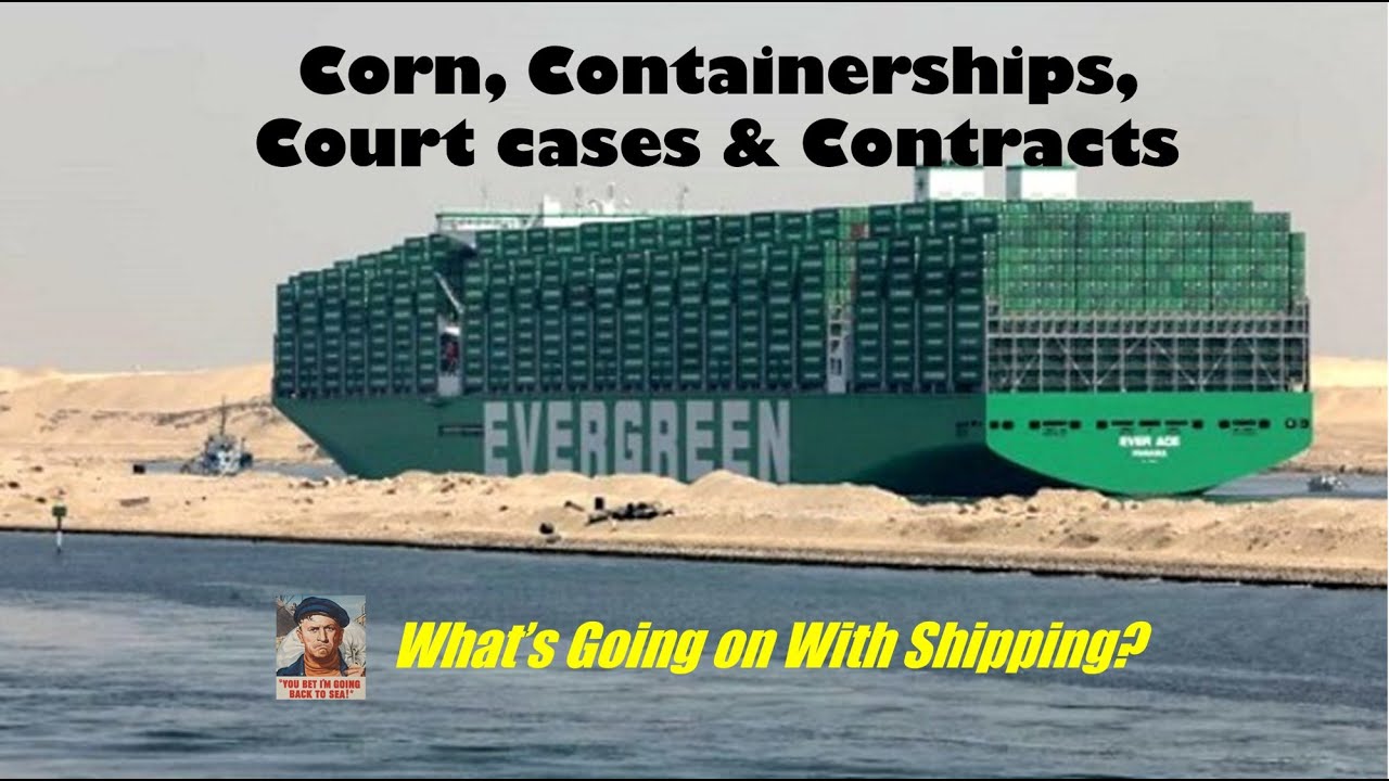 Corn, Containerships, Court Cases & Contracts, Sept 1, 2021 | What's Going on With Shipping?