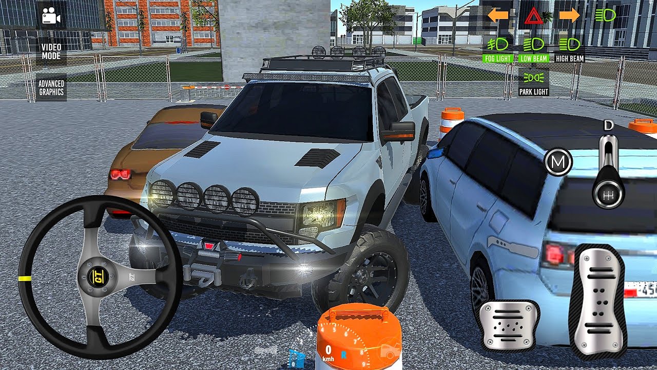 4x4 Monster Truck Parking Multi-Level Autopark Levels 169 - Car Game Android Gameplay