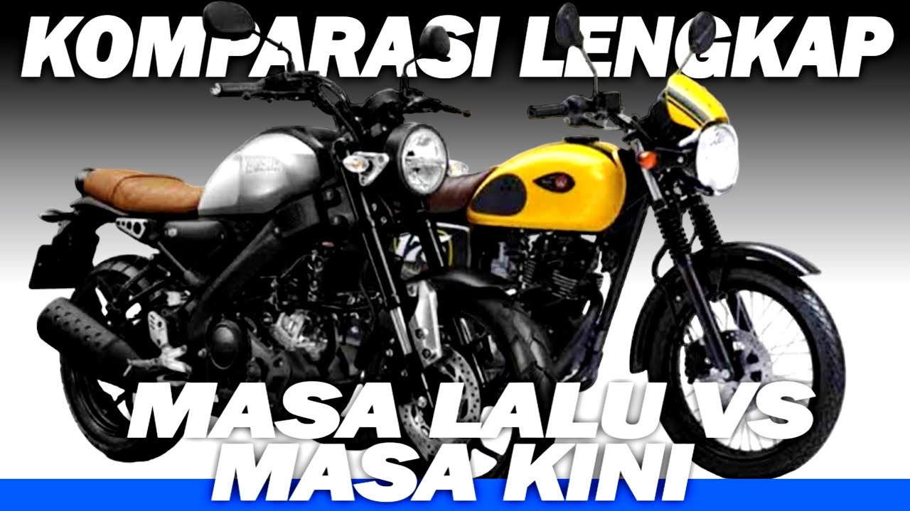 KOMPARASI LENGKAP YAMAHA XSR 155 VS KAWASAKI W175 ‼️‼️ MASA LALU VS MASA KINI
