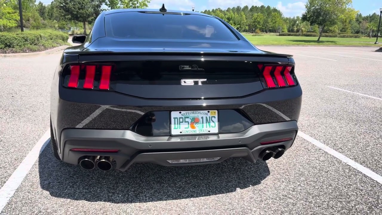 2025 mustang GT ghost cam stock active exhaust.
