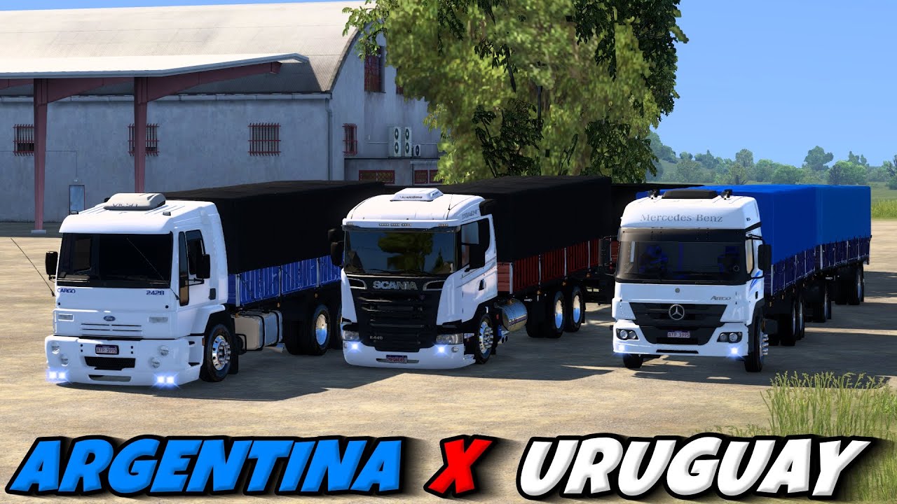 🔴EN VIVO🔴 MAPA CEIBO NUEVA ATT CON  URUGUAY - MAPA CEiBO - ETS2 MODS 1.53