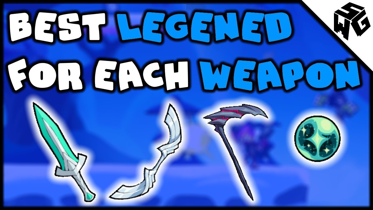BEST LEGEND FOR EACH WEAPON - Brawlhalla