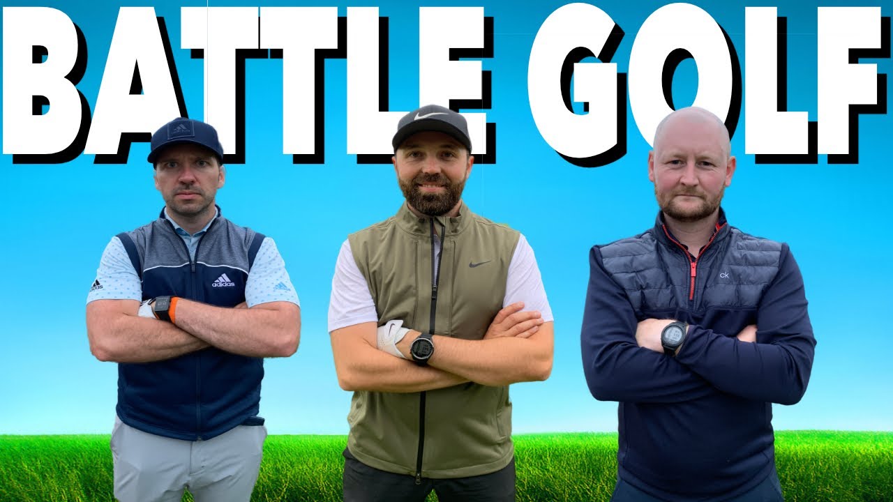 RICK SHIELS & PETER FINCH CHALLENGE ME TO BATTLE GOLF - GOLF COURSE VLOG
