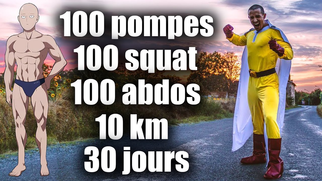 Je m'entraine comme One Punch Man pendant 30jours !