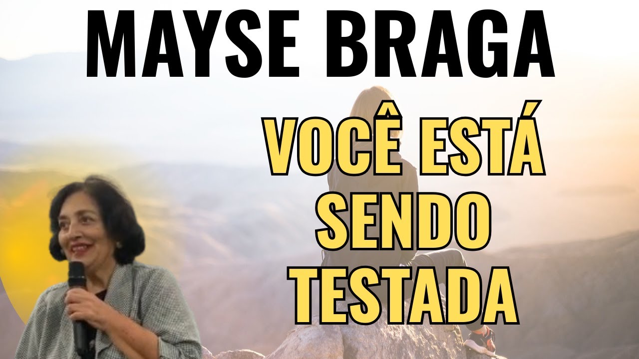 AINDA NÃO ENTENDEU POR QUE TOMBO ATRÁS DE TOMBO ACONTECE COM VOCÊ? – PALESTRA COM MAYSE BRAGA.