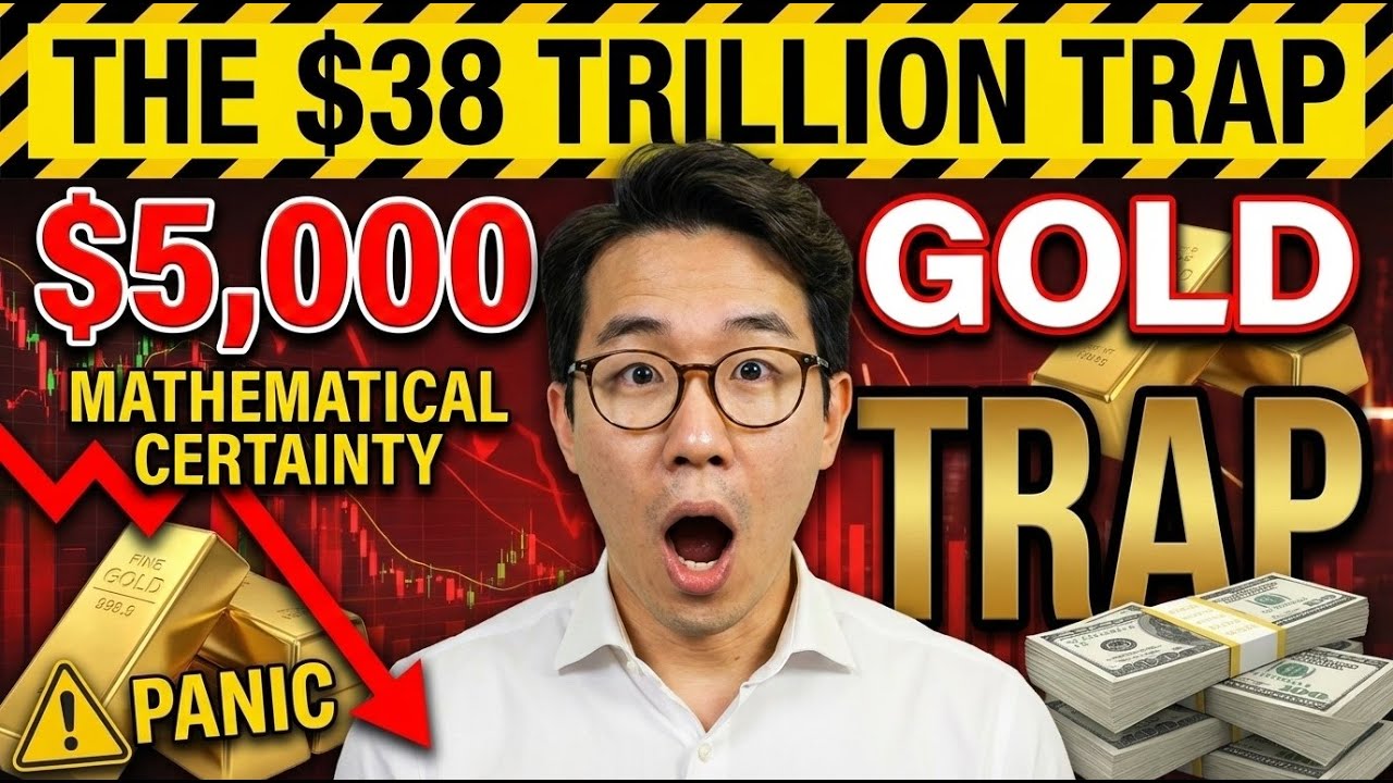 The $38 Trillion Trap: Why $5,000 Gold is Now Mathematical Certainty