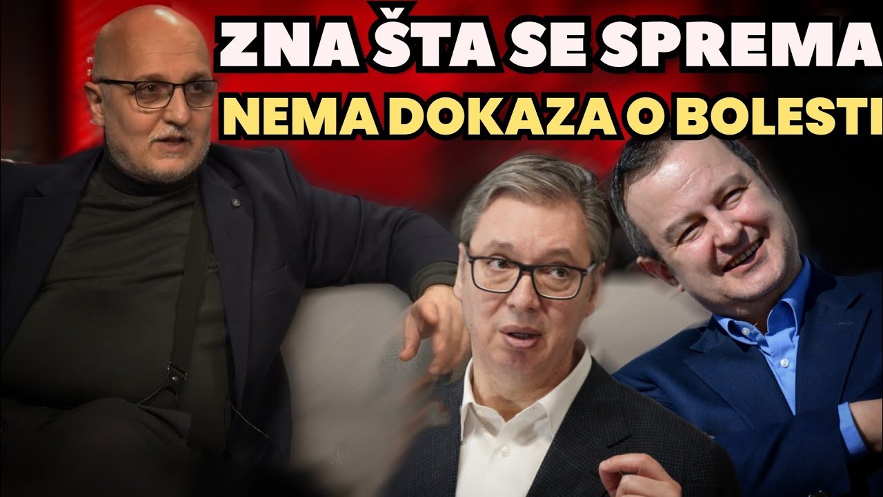 OBRT !! DAČIĆ IZMISLIO BOLEST DA SE SKLONI (Dejan Zlatanović)