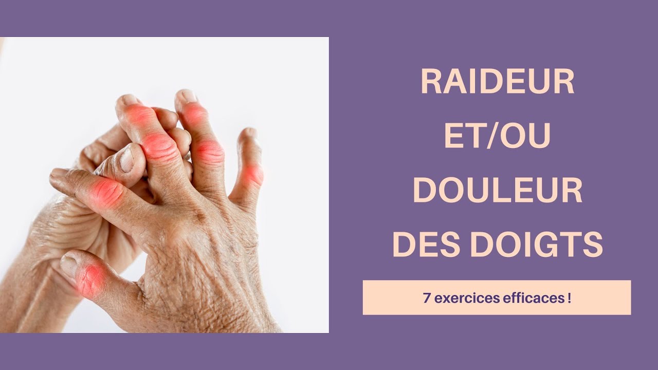 Douleur aux articulations DES DOIGTS (Ces exercices soulagent !)