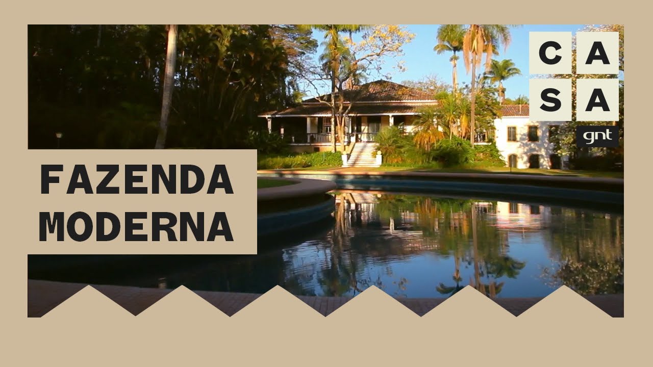 Tour por FAZENDA com decora&ccedil;&atilde;o moderna no interior de S&atilde;o Paulo | Casa Brasileira