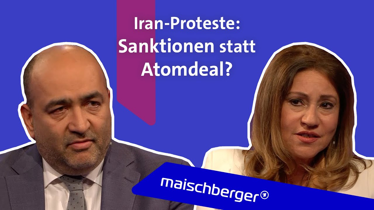 Schärfere Sanktionen gegen den Iran: Nargess Eskandari-Grünberg und Omid Nouripour | maischberger