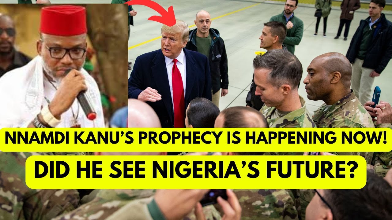 Did Nnamdi Kanu See the Future? His Prophecies About Nigeria Now Playing Out.