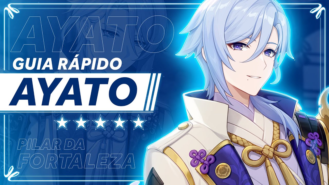 GUIA R&Aacute;PIDO da AYATO 2023 | GENSHIN IMPACT