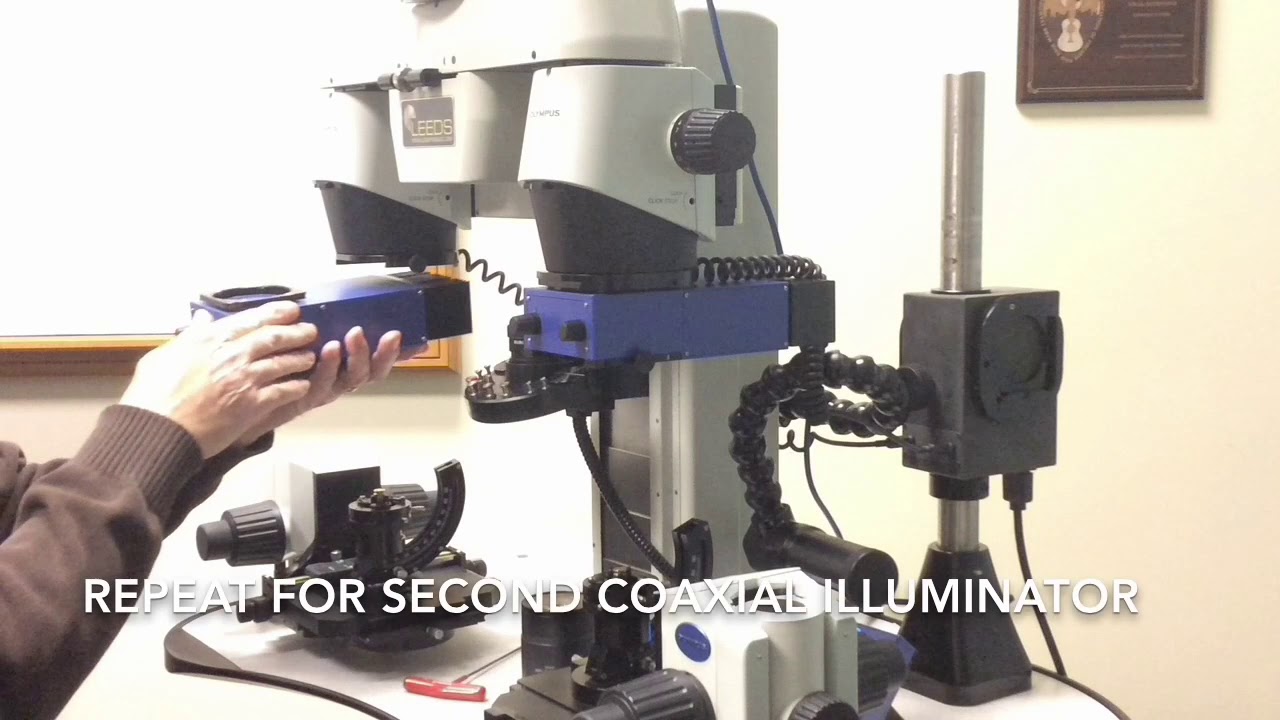 Attaching Coaxial Illumination Tutorial