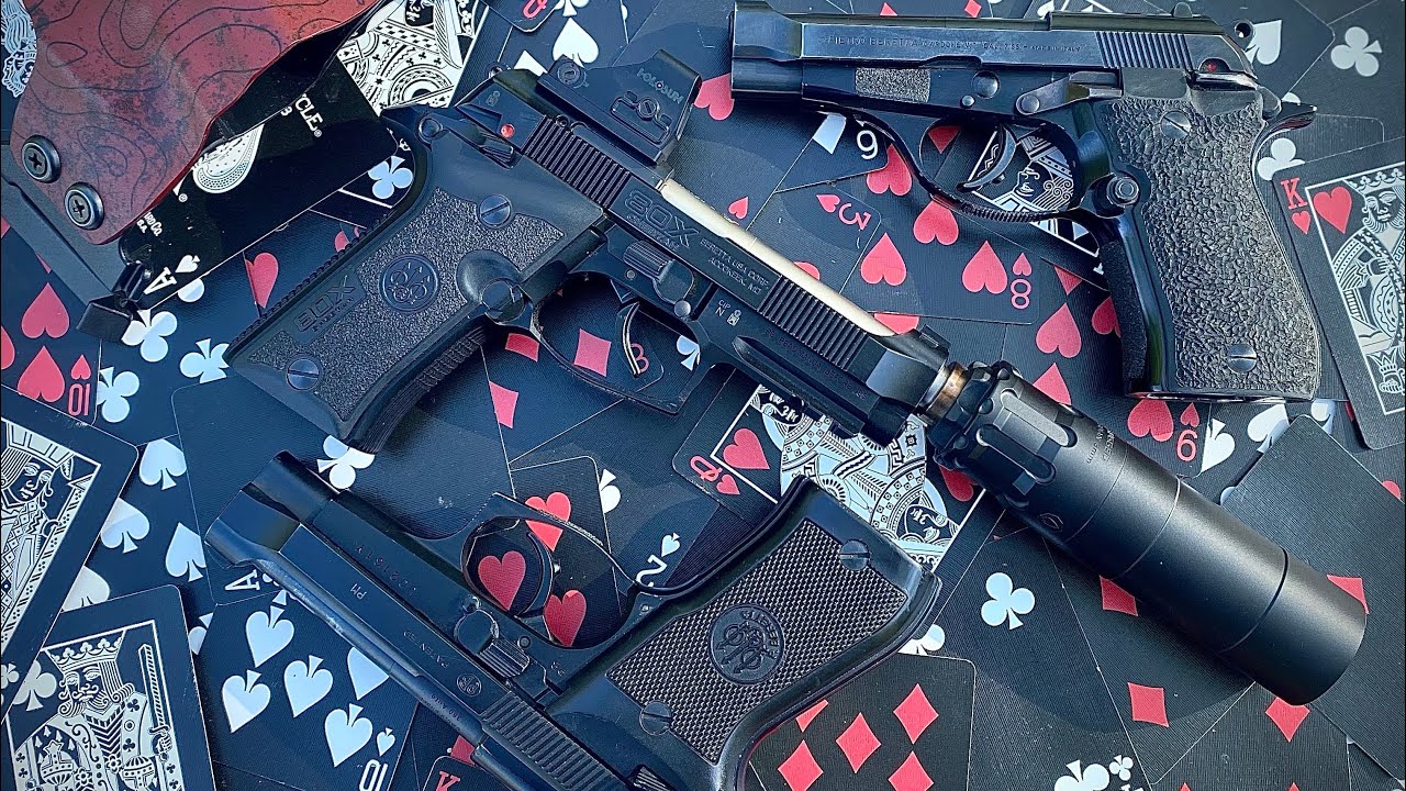 Beretta Cheetah Comparison: 81/85/80x plus suppressed 32 acp conversion