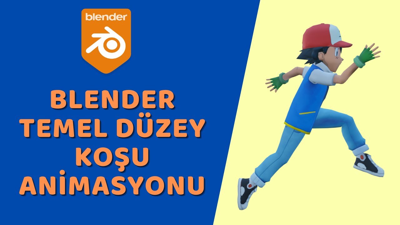 Blender - Temel Düzey Koşu Animasyonu