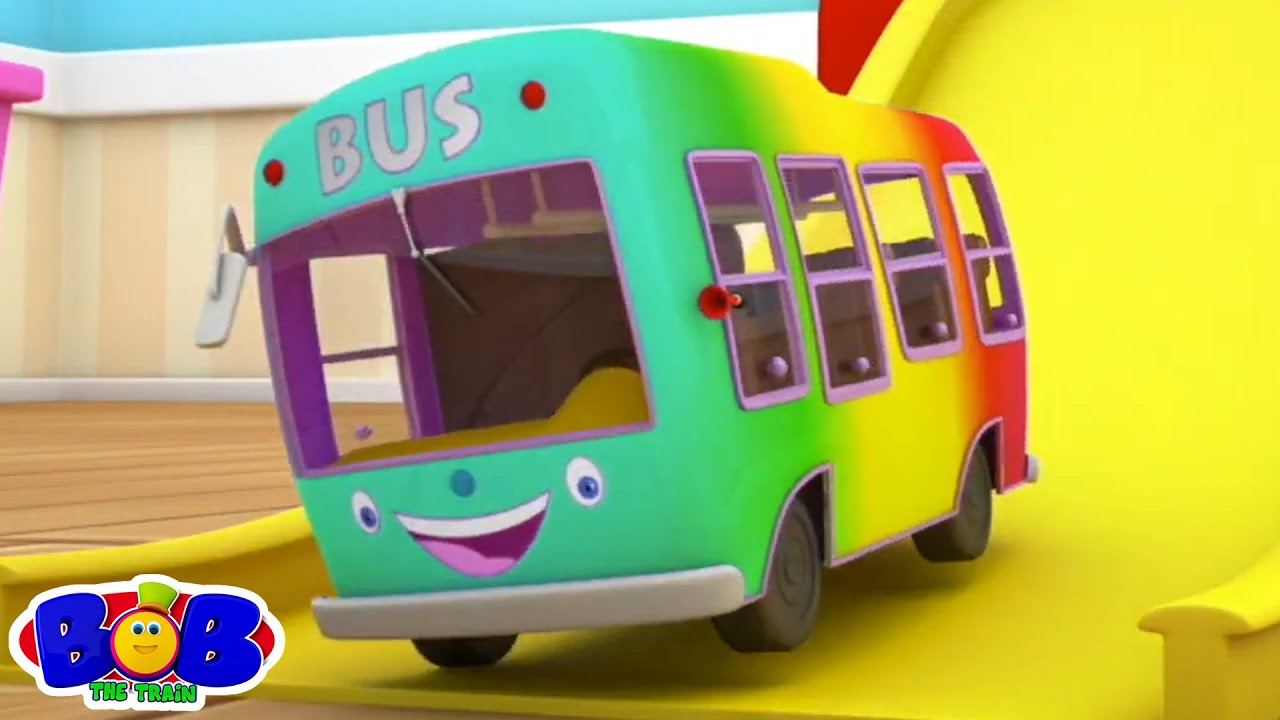Bob el Tren - Tipos de Canciones de Autobús Coloridas para Niños