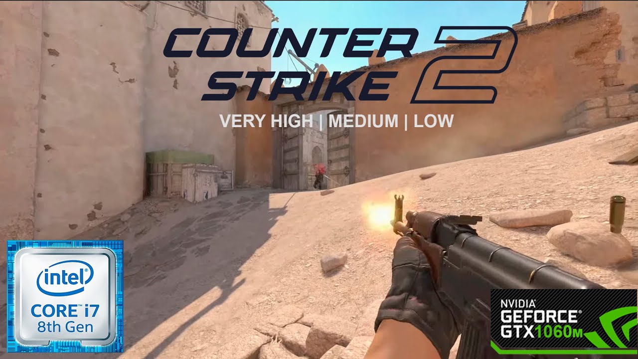 Counter Strike 2 test GTX 1060 Mobile 6GB