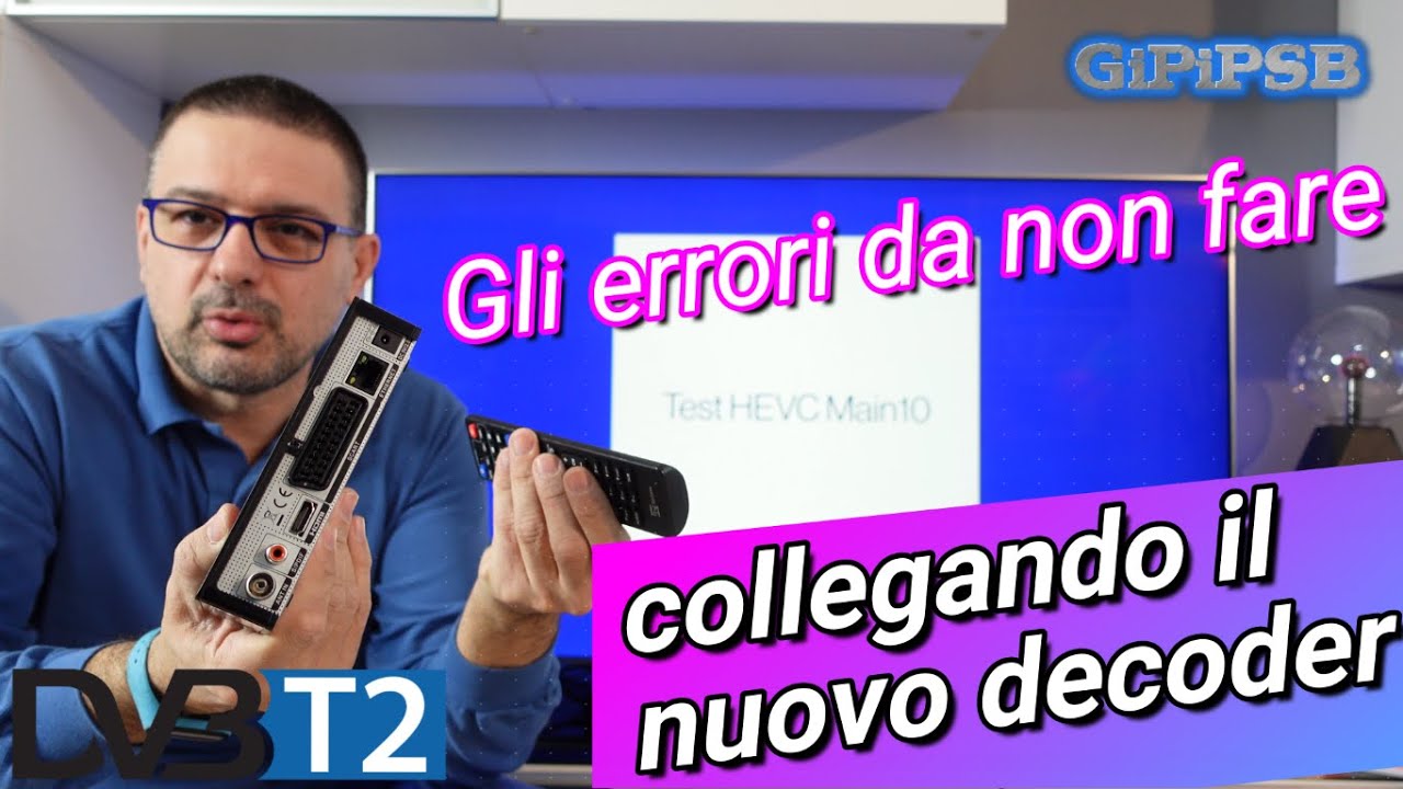 Gli errori da non fare collegando il nuovo Decoder DVB-T2 alla vecchia TV