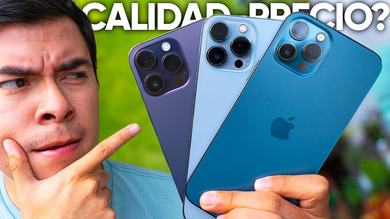 🚀 iPhone 14 Pro Max vs. 13 Pro Max vs. 12 Pro Max 💥 ¿Cuál NO Comprar? ❌ TODO lo que CAMBIA