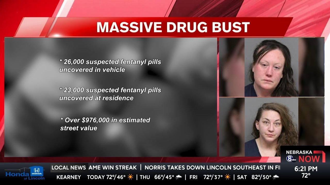 LPD: Nearly $1 million in fentanyl pills seized during Lincoln drug busts
