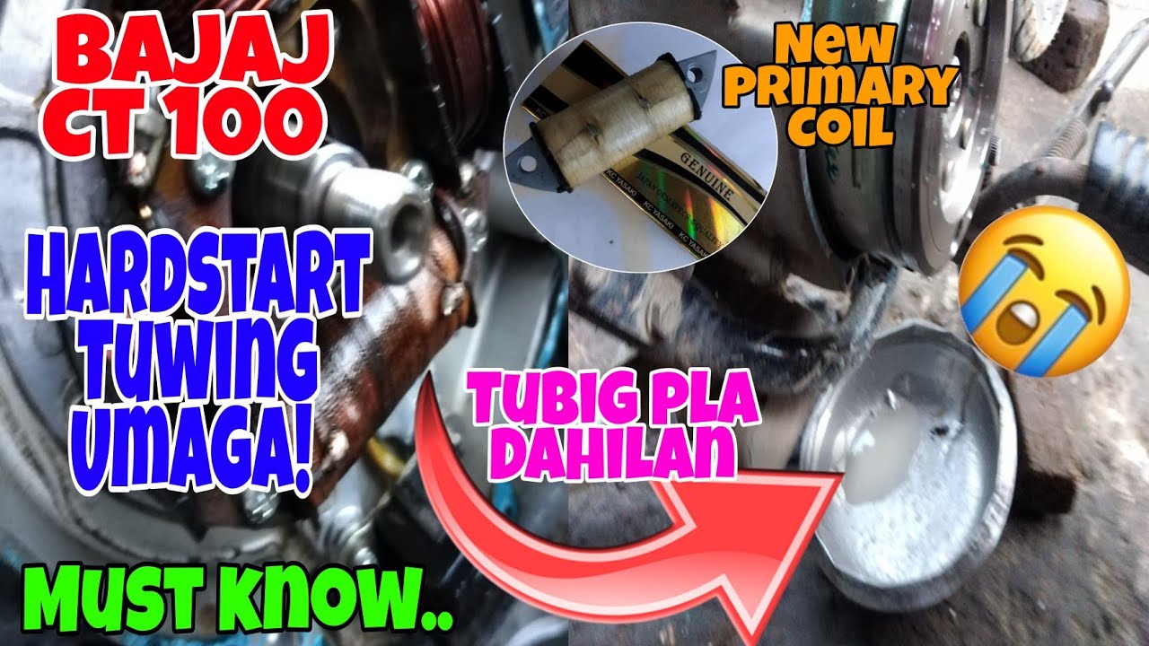 Kawasaki Bajaj CT 100 Hardstarting Tuwing Umaga. Alamin ang Dahilan.