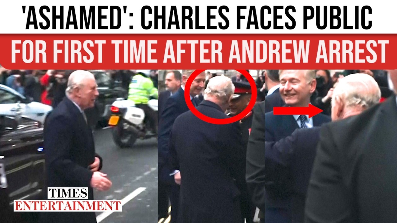 Charles CAUGHT 'ESCAPING' QUESTIONS After Andrew Arrest; King TURNS HIS BACK On Cameras