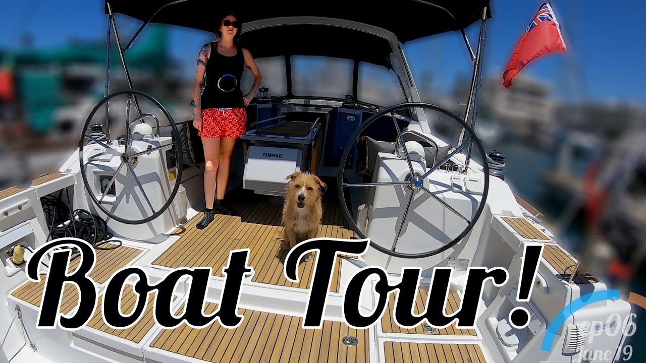 Boat Tour! Our Beneteau Oceanis 41 | Float On Ep06