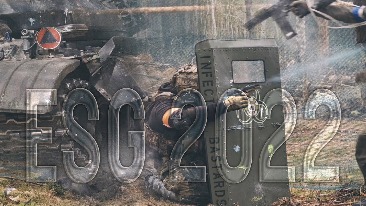 EURO SUPER GAME  ESG Battleground Paintball 26 -28 Мая 2022 Геймплей