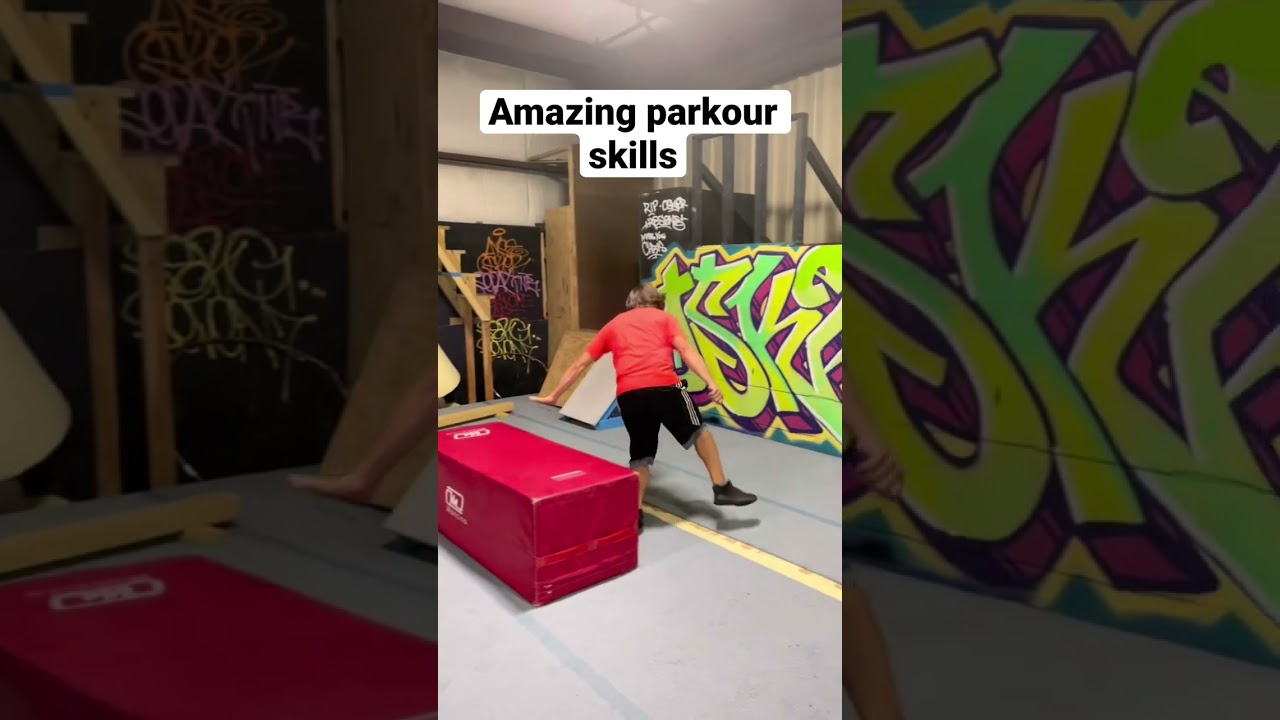 Amazing parkour skills