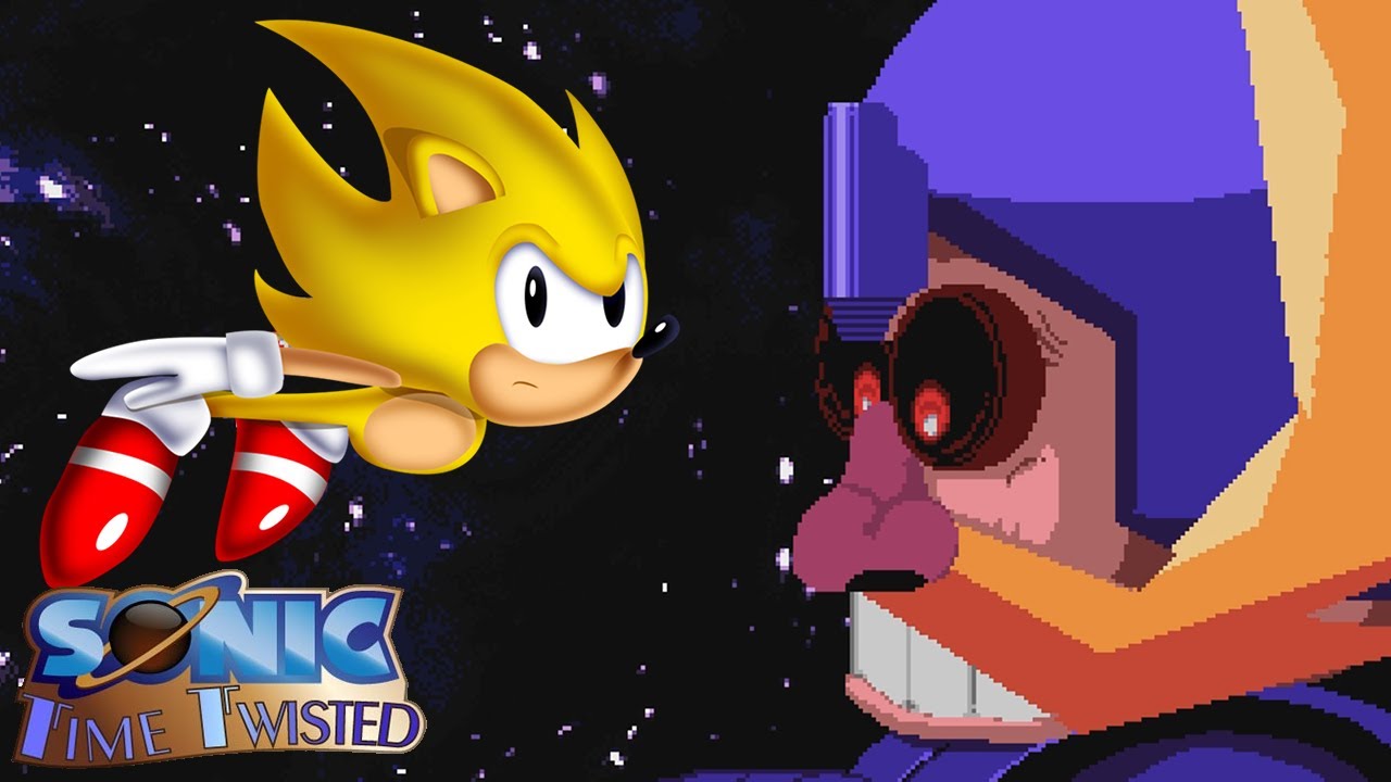 Sonic Time Twisted [4K] - Galactnik Gauntlet Zone (True Ending)