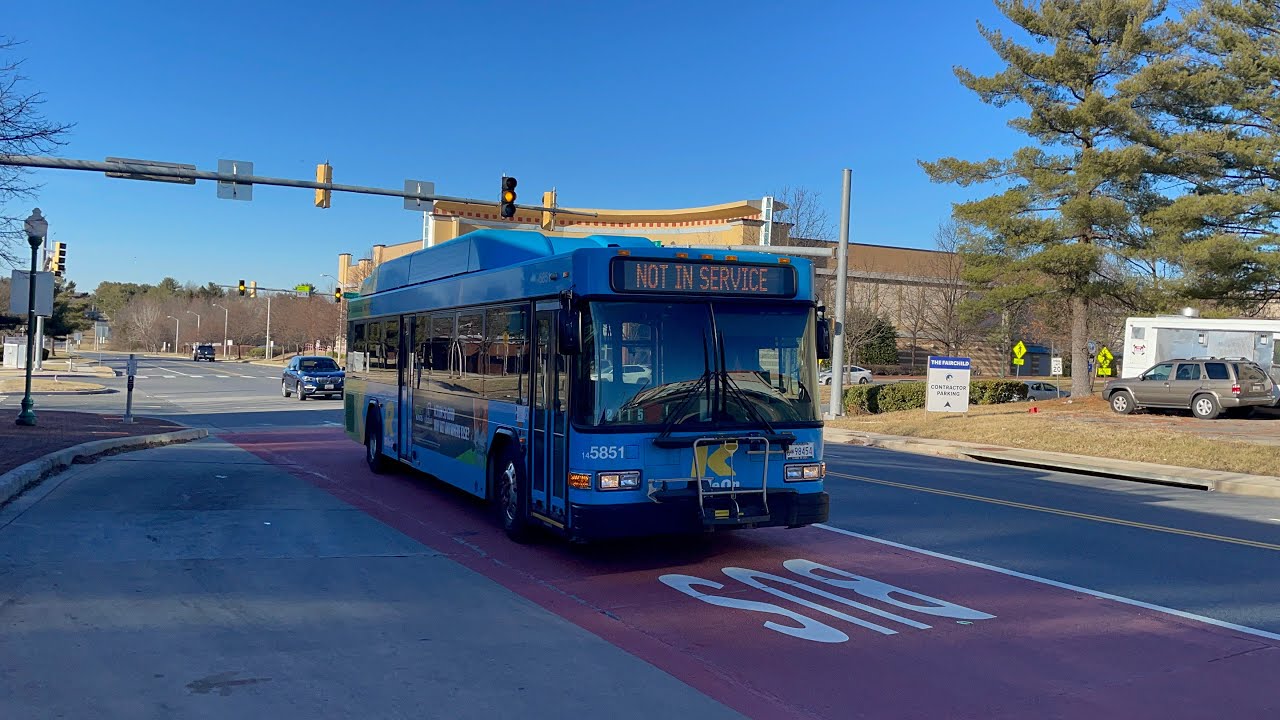 Montgomery County Transit Ride On Action at Germantown Transit Center #4