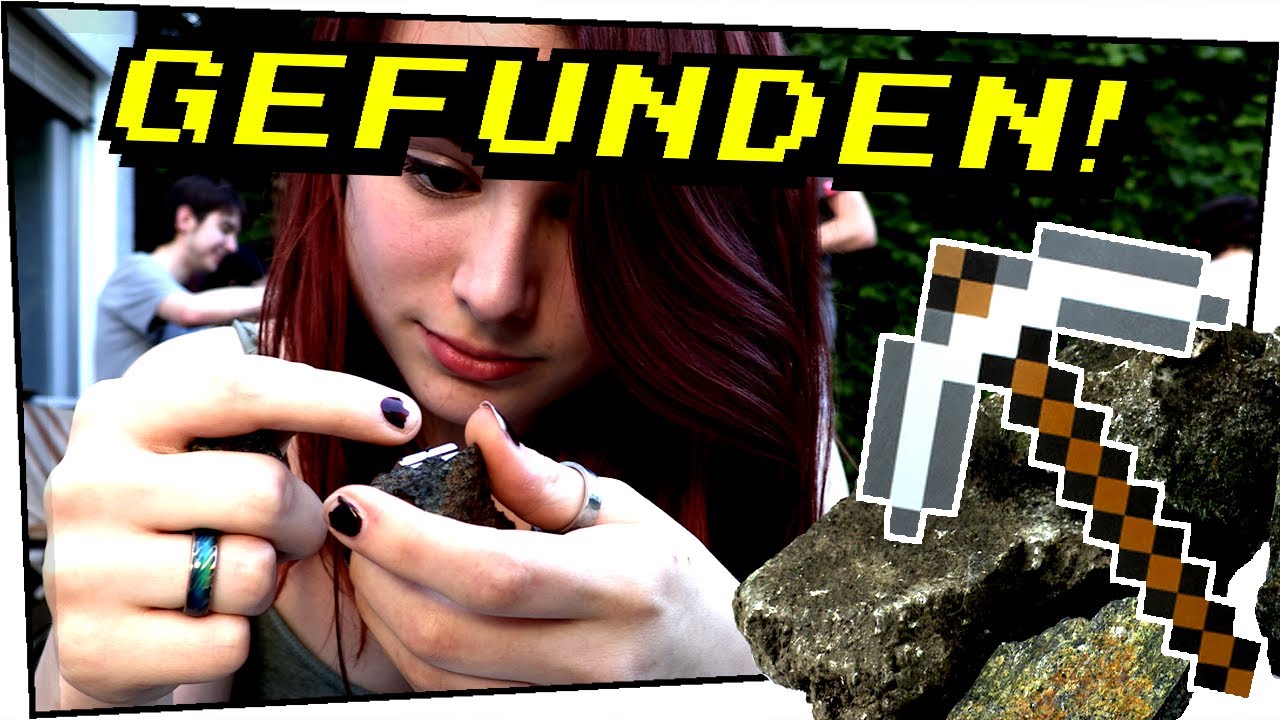 MAGNETISCHE STEINE im Wald FINDEN! Minecraft in Reallife