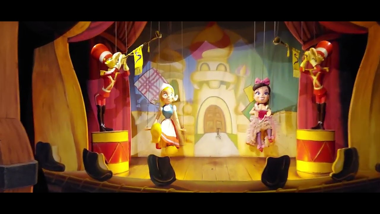 Mr. Toad wild ride and pinnocio ride
