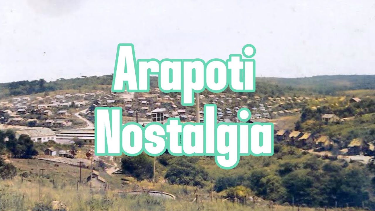 Arapoti PR antigamente