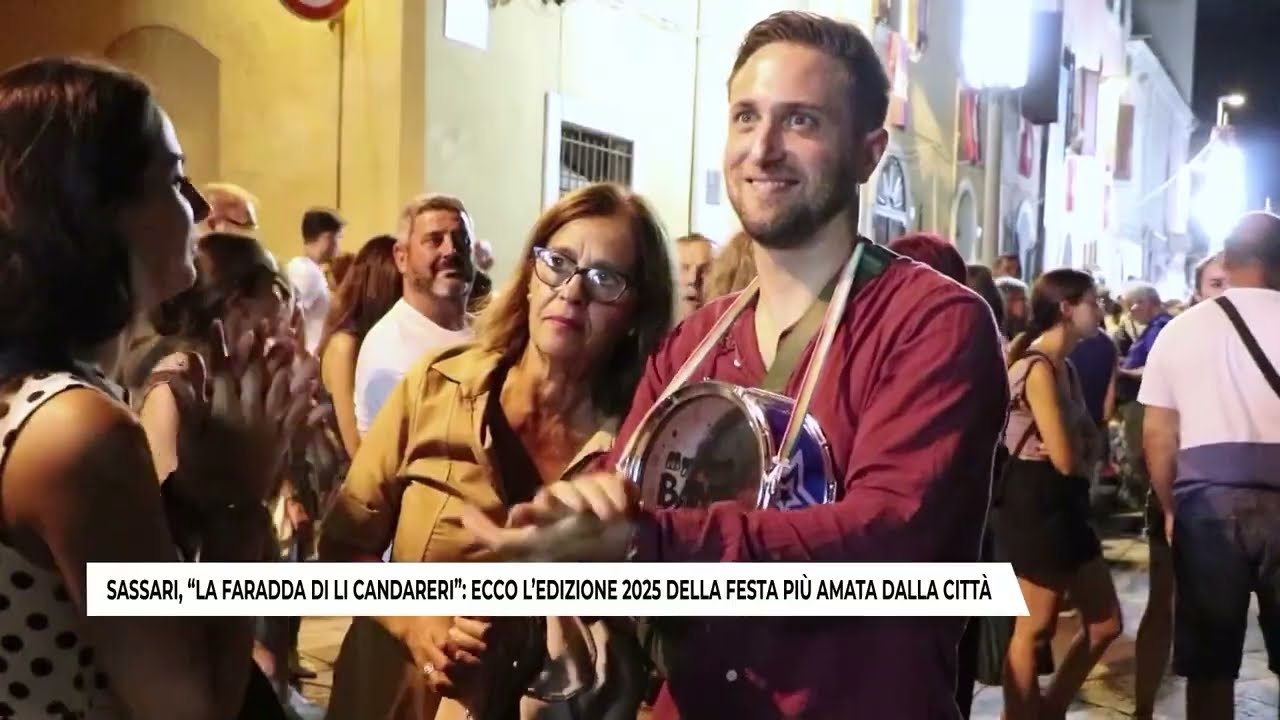 LA FARADDA DI LI CANDARERI: ECCO L&rsquo;EDIZIONE 2025 DELLA FESTA PI&Ugrave; AMATA DA SASSARI (04-08-205)