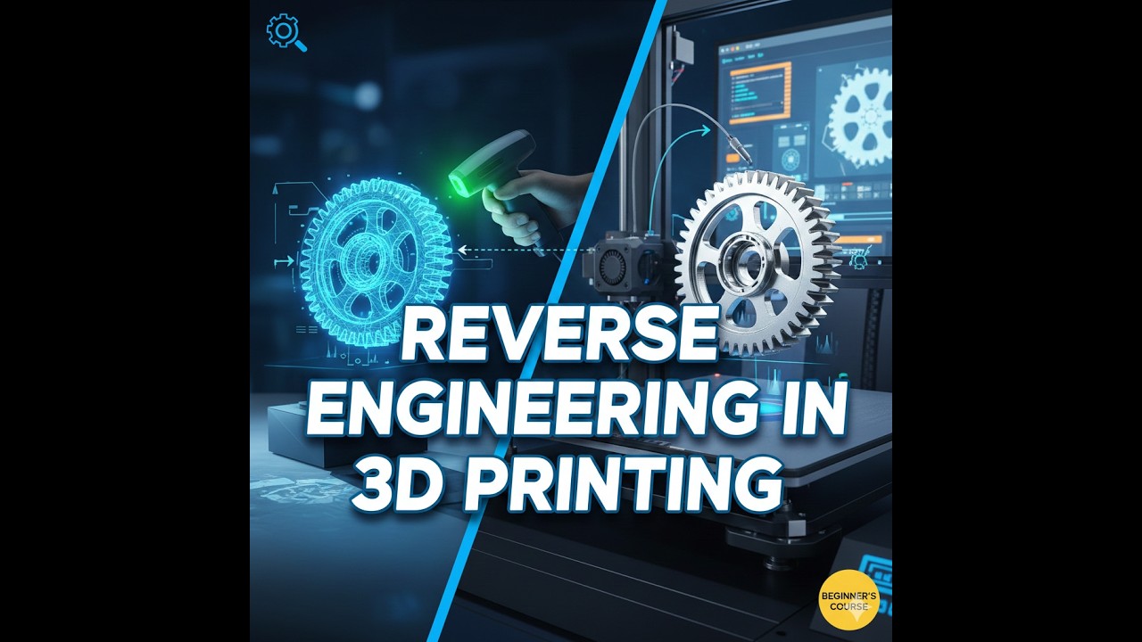Reverse Engineering in 3D Printing:A beginners course Chapter 2 #education #career #business #learn