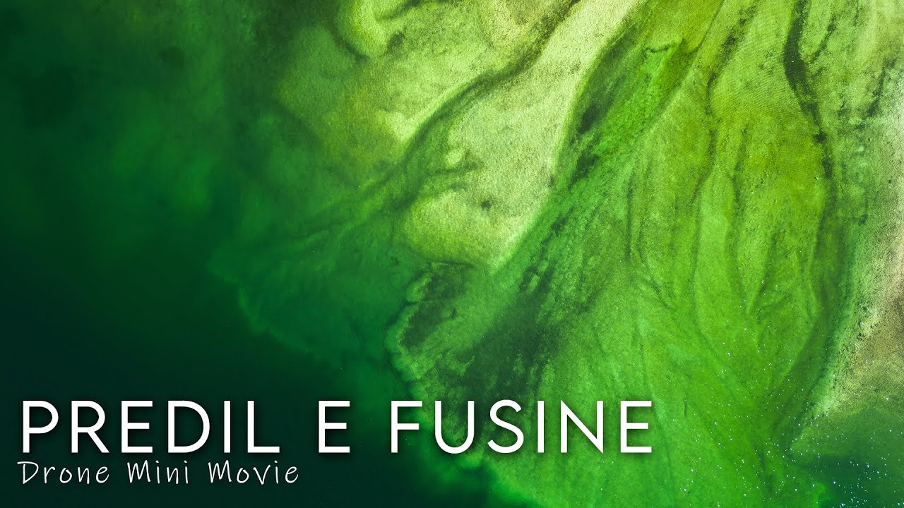 Meravigliosi ASTRATTI sui laghi del PREDIL e di FUSINE - Drone Mini Movie