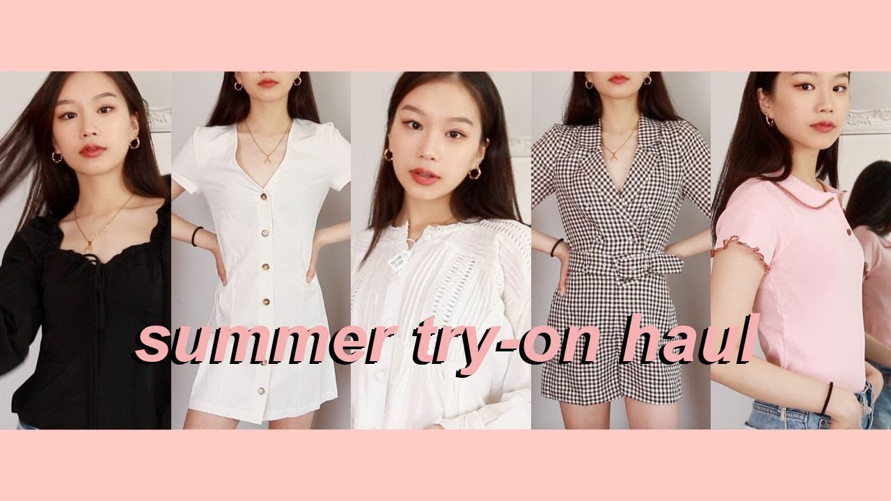 SUMMER TRY-ON CLOTHING HAUL 2019
