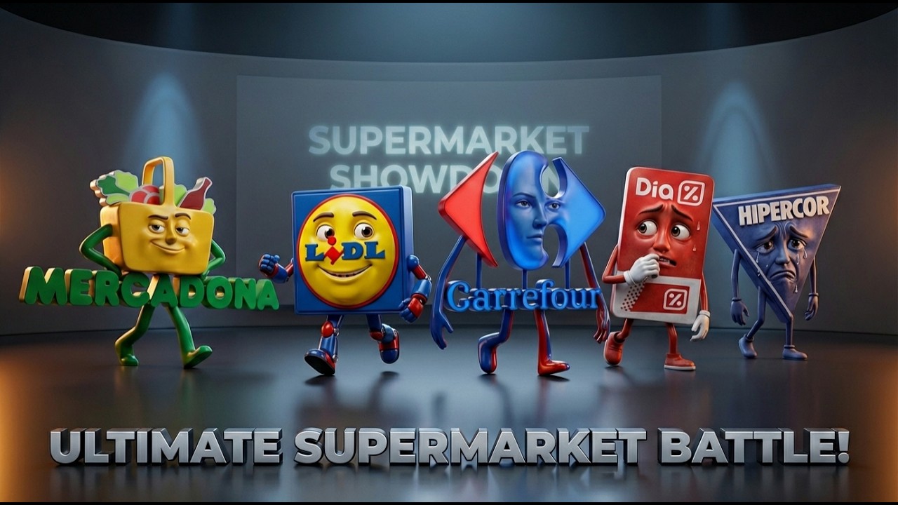 SUPER-MERCADOS en ESPAÑA!!!